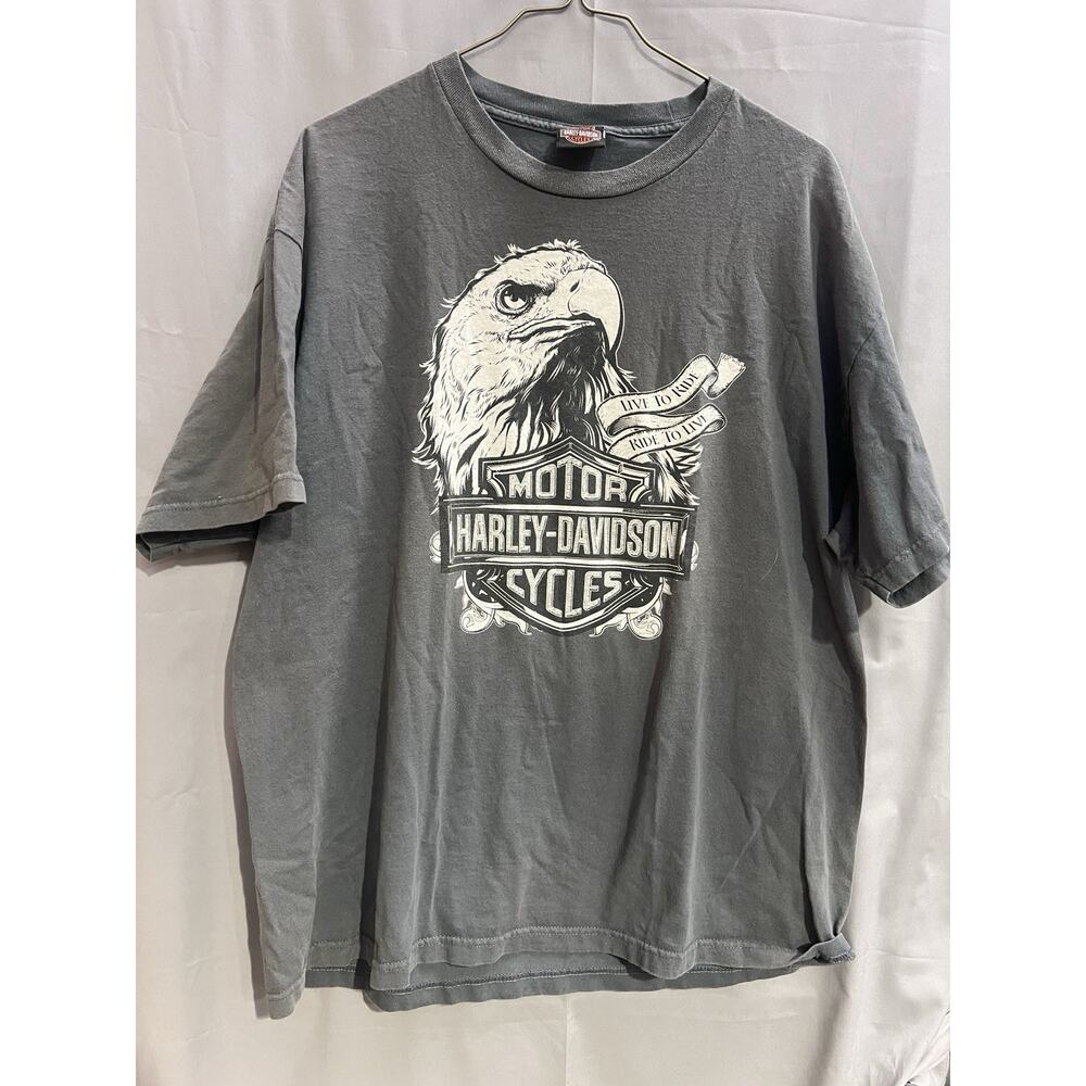 Harley-Davidson men's short-sleeve t-shirt with an eagle Size 2XL BR2102